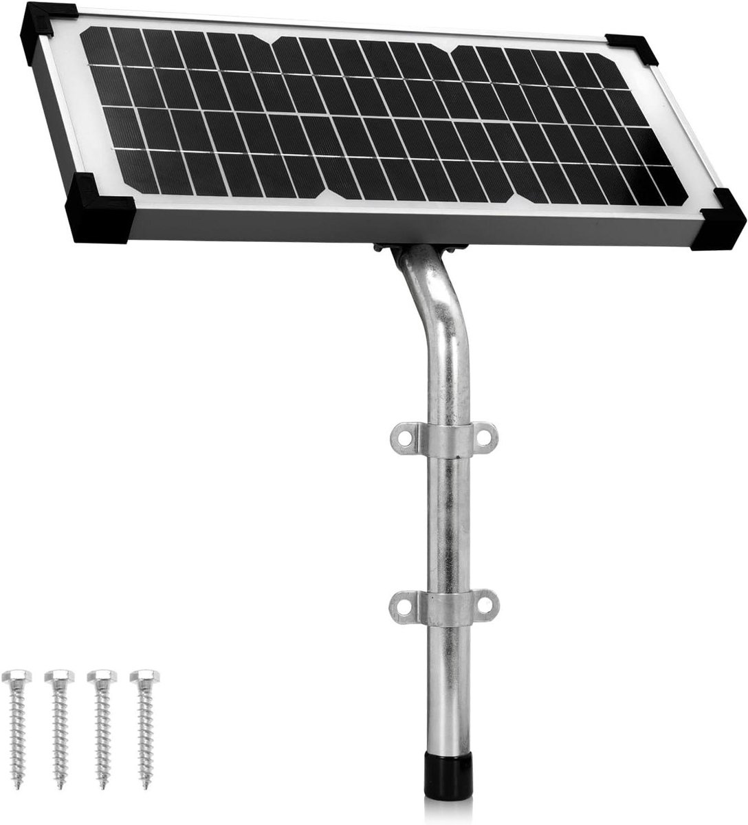 Zonnepaneel Kit - Energiepaneel - Poortautomatisering - 10 Watt Vermogen - 2.16 Kilogram - Aluminium