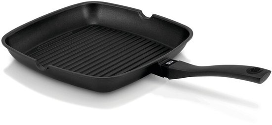 Beka energy grillpan - 28 x28 cm - Keramische antikleeflaag - PFAS-vrij - Gerecycleerd aluminium - Geschikt voor inductie