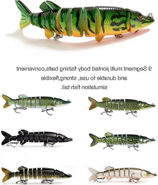 Effectieve Vissen Aas voor Snoek, Baars en Forel - Kikker Aas, Spinner Bait en Whopper Plopper Bait — afbeelding 2