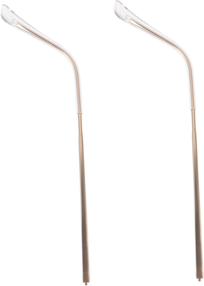 Brilpoten Vervanging - Brilonderdelen - Bril Repareren - Metalen Montuur - 13.8 cm - Goudkleurig