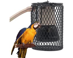 Warmtelamp Huisdieren - Verwarming Terrarium - Dieren Welzijn - Met Thermostaat - 100W - Zwart