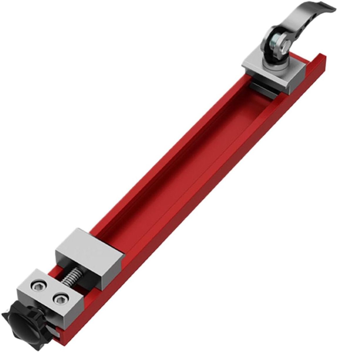 Zaaggeleider Set - Verstelbare Rail - Precisie Zagen - Dubbel Vergrendelingssysteem - 240-360mm - Aluminium