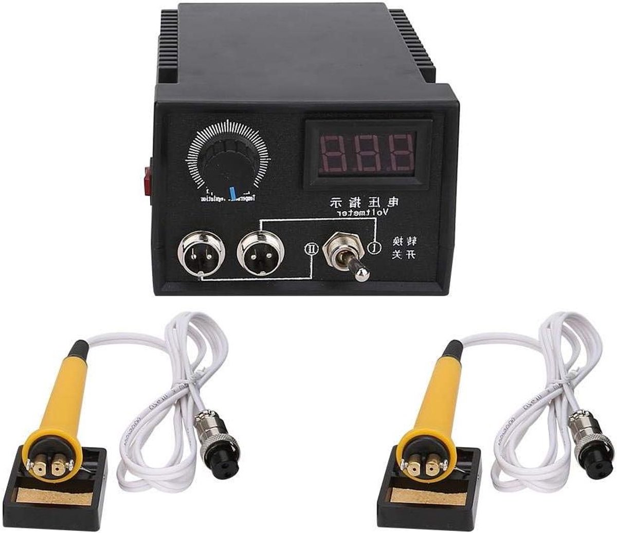 Pyrografie Machine - Houtbrander Set - Ambachtelijk Hobbywerk - Instelbare Temperatuur - 161 Kilogram - Zwart