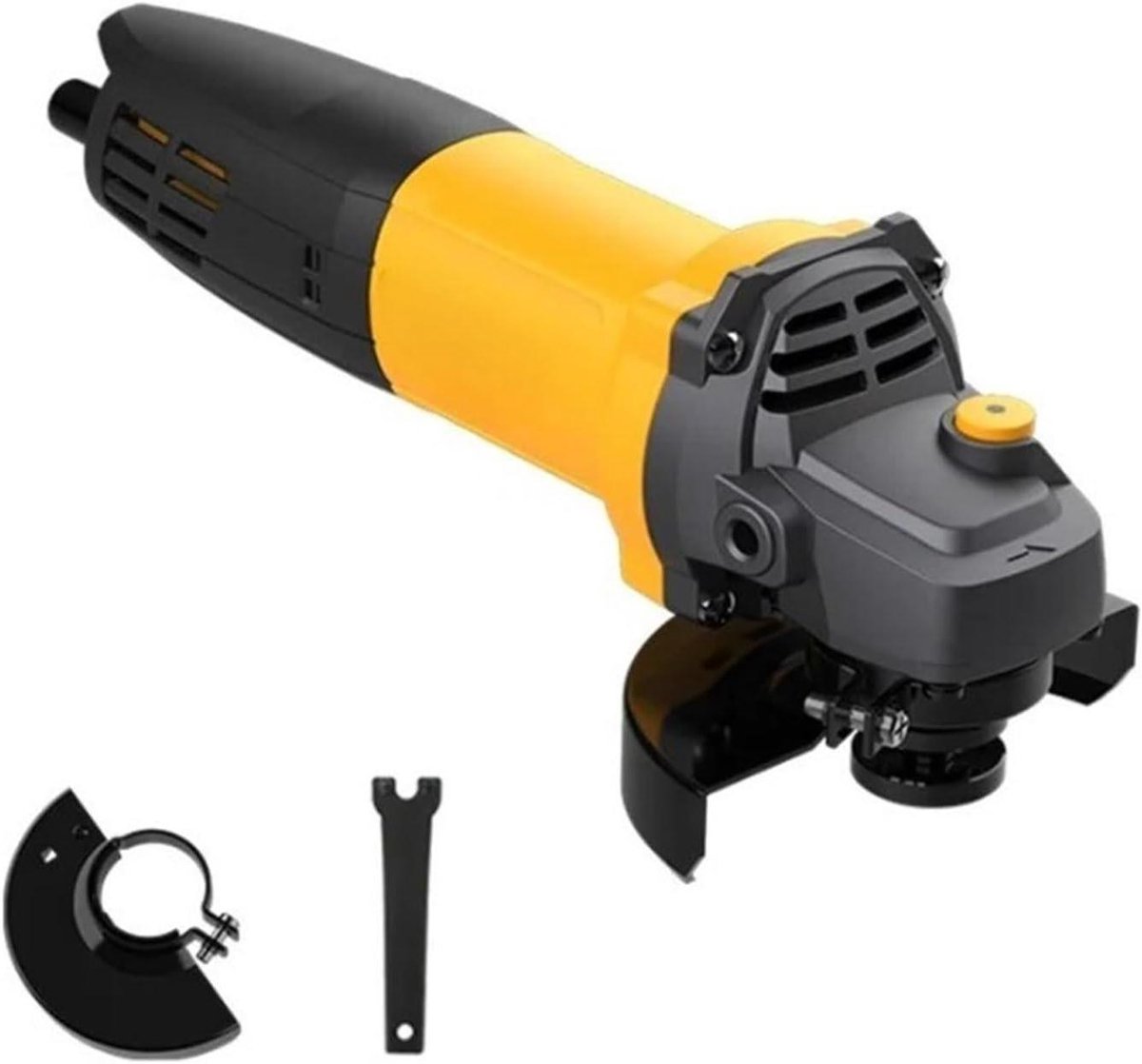 Elektrische Haakse Slijper - Polijstmachine Slijpmachine - Slijpen Snijden Polijsten - 760W Krachtige Motor - 300 Gram Gewicht - Niet gespecificeerd