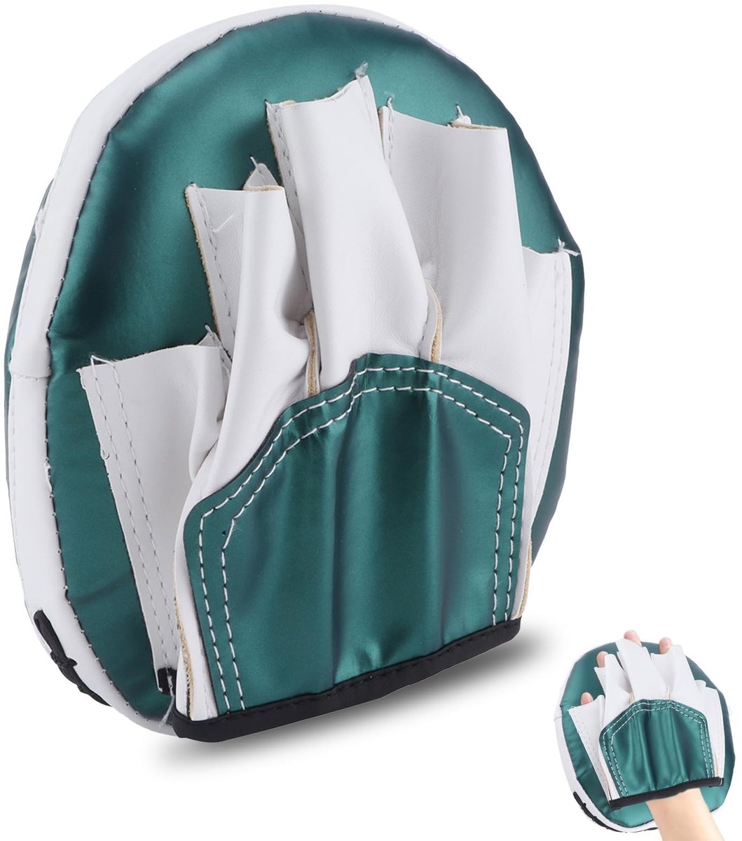 ONF3 - Mini Focus Mitts - PU Leren Bokspads - Kickboxing Training - MMA en Muay Thai - Versterking van Stoten - Perfect voor Training - Zwart