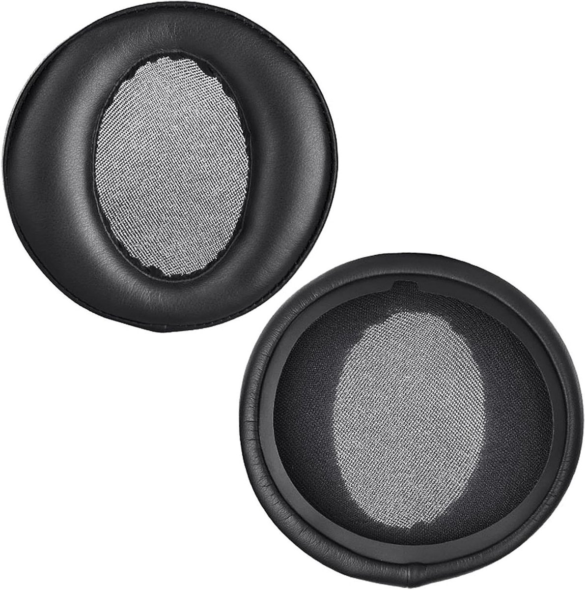 Vervangende Oorkussens voor Draadloze Bluetooth Hoofdtelefoons - Comfortabele Oorkappen voor Geluidisolatie en Ondersteuning van Lange Luistersessies (Zwart)