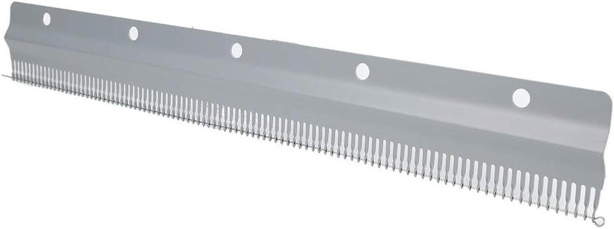 Allecto- Opzetkam - Accessoires - Zilverkleurig Metaal - SRP60N SRP50 SRP60 - Zilverrietbreimachine - Korte plukkam - Geschikt voor 45 cm - Opzetkam Metalen voor Zilverrietbreimachine.