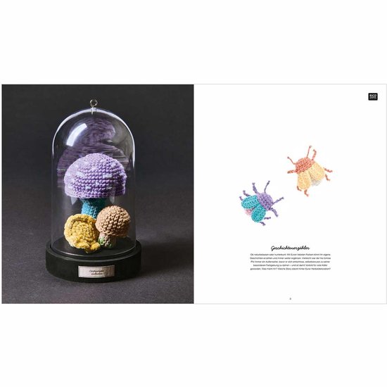 Ricorumi Paddenstoelen - Haakpatronen Miniatuur - Hobby Creatief - Grappige Miniaturen - 32 pagina's - Ongecoat van Merkloos — afbeelding 3