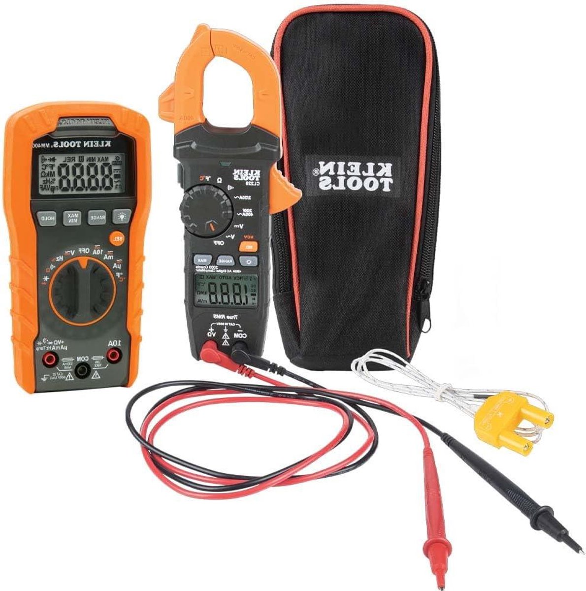 Elektrische Testset - Stroomtester Kit - Elektra Installatie - CAT III 600V Veiligheidsklasse - 5-delig - Niet gespecificeerd
