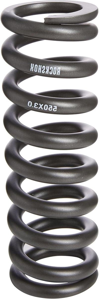 Vering Onderdeel - Schokdemper Veer - Fiets Onderhoud - 400lb Hardheid - 240x76mm - Grijs