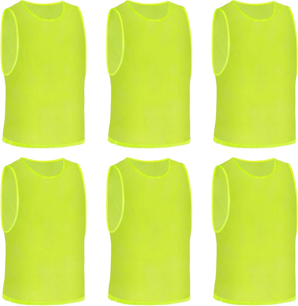 Ademend Trainingsvest voor Voetbal - Mesh Scrimmage Vest voor Sport en Training, Comfortabel en Geschikt voor Diverse Activiteiten