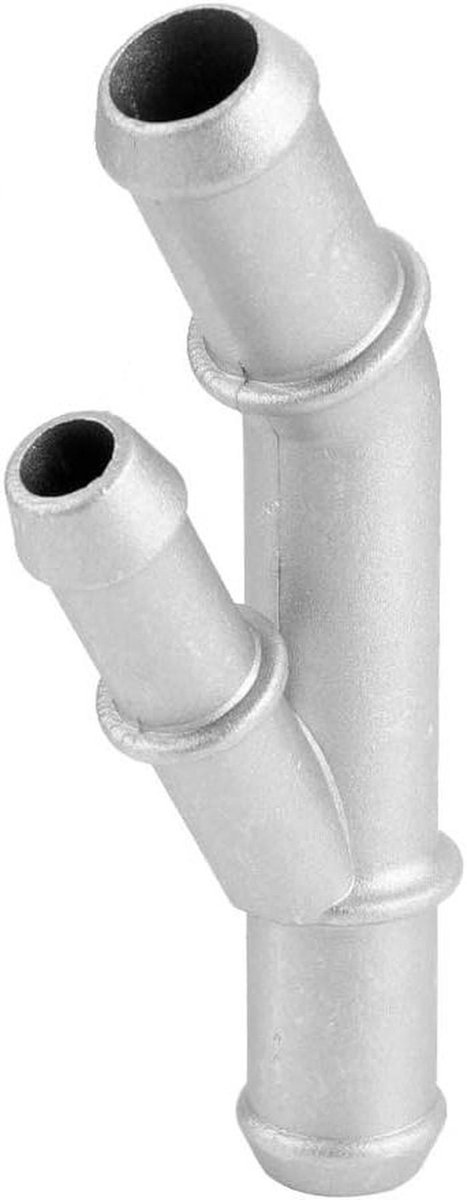 Koelvloeistof Adapter - Y-Flens - Motor Onderhoud - Gegoten Aluminium - 1 Stuk - Zilverkleurig