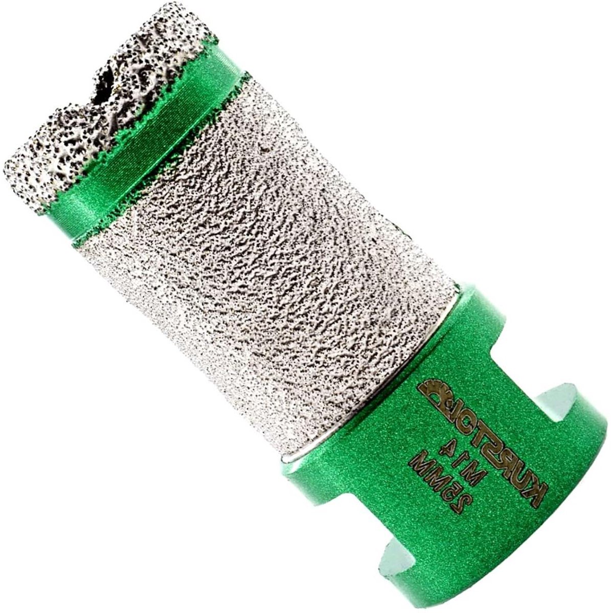 Diamant Boorkroon - Vingerfrees Bit - Tegels Boren - Vacuum Brazed Diamond Technology - 25 mm - Zilver