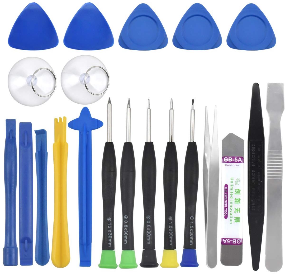 Allecto - Precisie Schroevendraaier Set - 22 Stuks - Multifunctioneel Gereedschap - Multi - Handig voor Smartphone en Laptop - Ideaal voor Brilrepa...