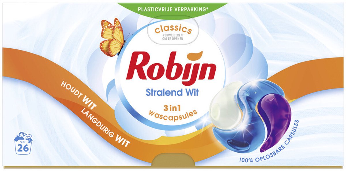 Robijn 3合1洗衣胶囊 4