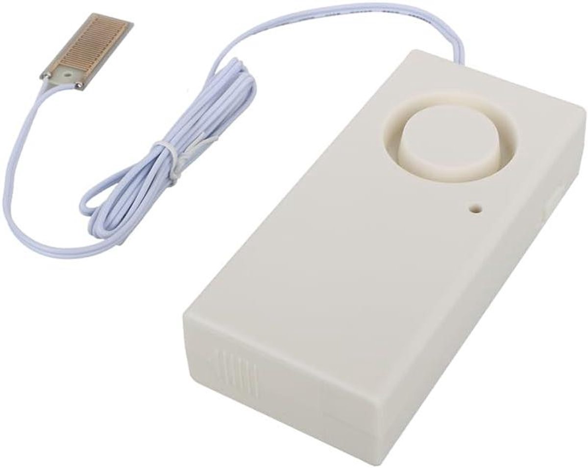 Waterlek Alarm - Overstromingssensor Detector - Veilig Huis - Luid Geluid - 101 cm Kabel - Meerkleurig