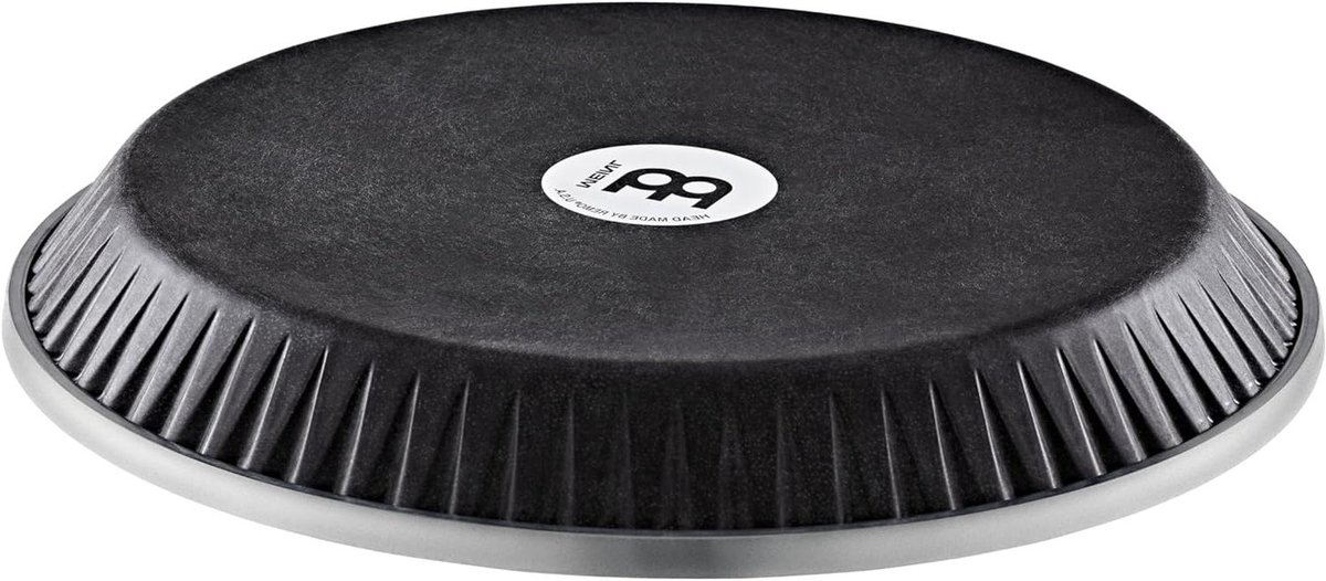 Conga Vel - Percussie Vel - Muziek Maken - Weerbestendig Polyester - 11 3/4 Inch - Zwart