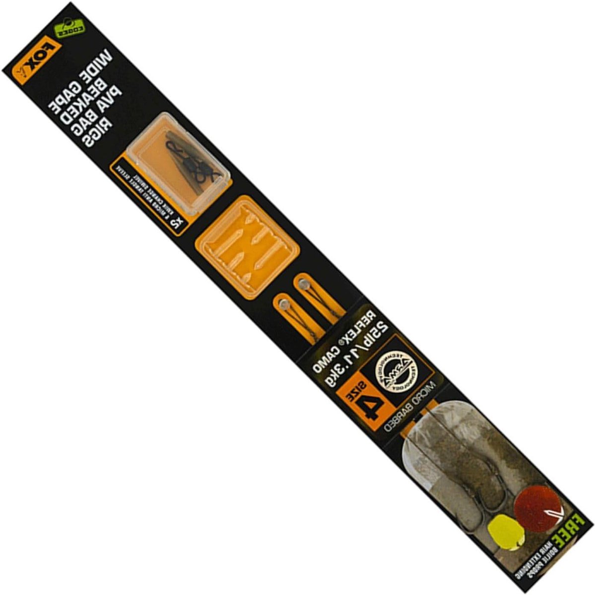Karpermontage - Vismontage - Karpervissen - Wide Gape Beaked - 10 cm 2 stuks - Bruin groen