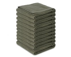 Ten Cate Handdoekenset - Handdoeken - Hotelkwaliteit - 50x100 cm - 10 stuks - 100% Katoen - Seagrass Groen