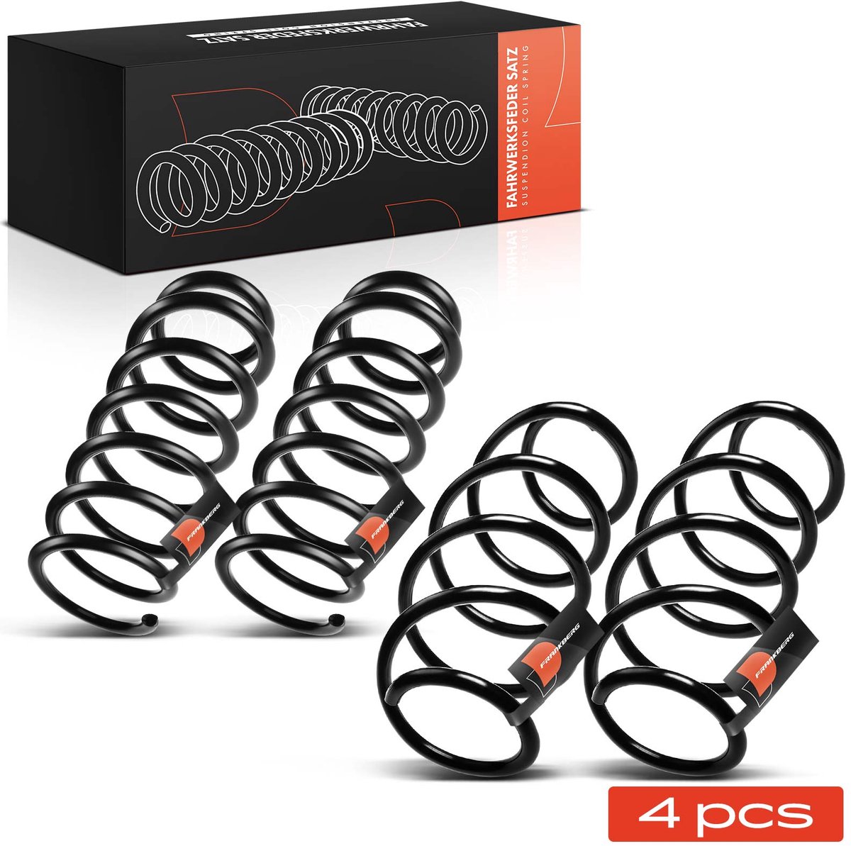 Frankberg 4x Veer Vooras Achteras voor BMW X3 F25 X4 F26