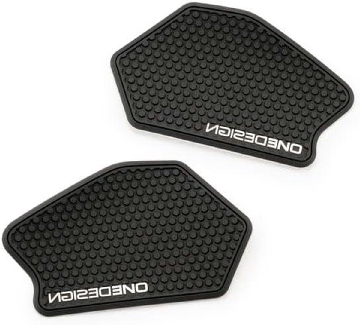 Zijdelingse Tankbeschermer - Motor Tank Pads - Motor Beschermen - OneGrip Ontwerp - 361 x 204 x 12 cm - Zwart