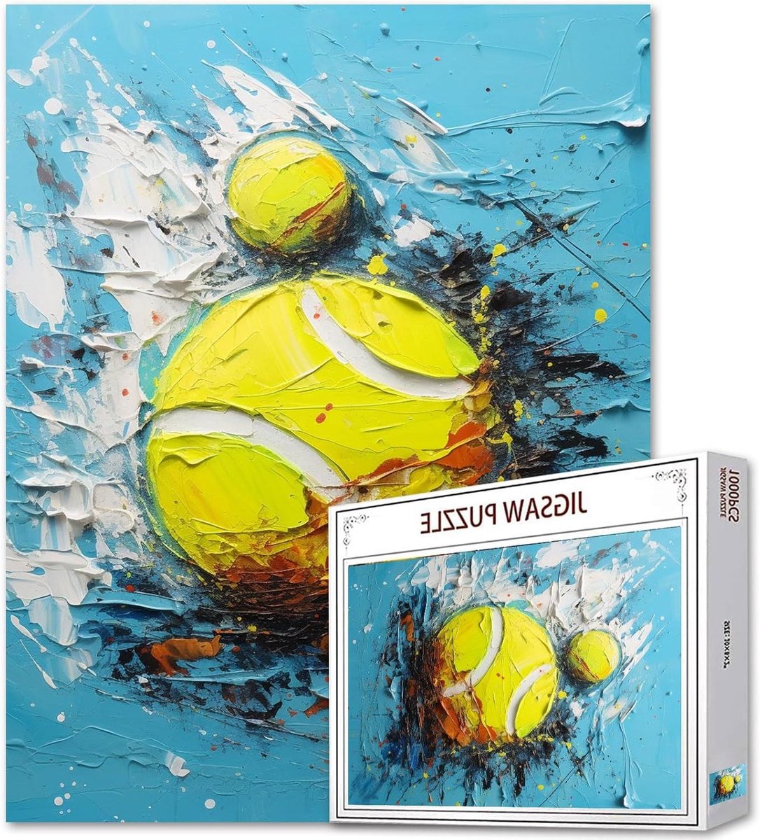 Sport Puzzel - Graffiti Puzzel Legpuzzel - Ontspanning en Decoratie - Gerecycled Karton - 1000 Stukjes - Artwork-17