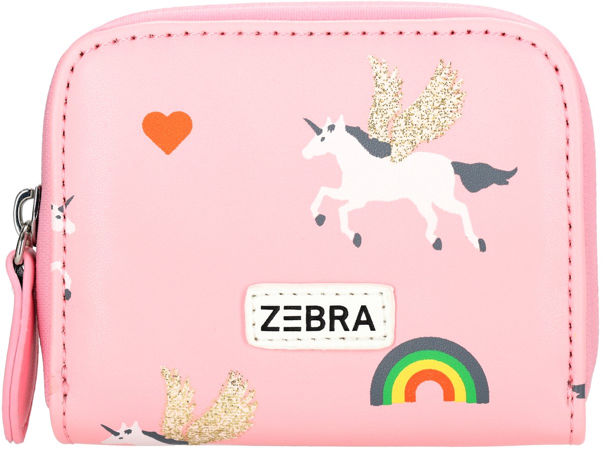 Zebra Trends Explorer Kinder Portemonnee - Roze