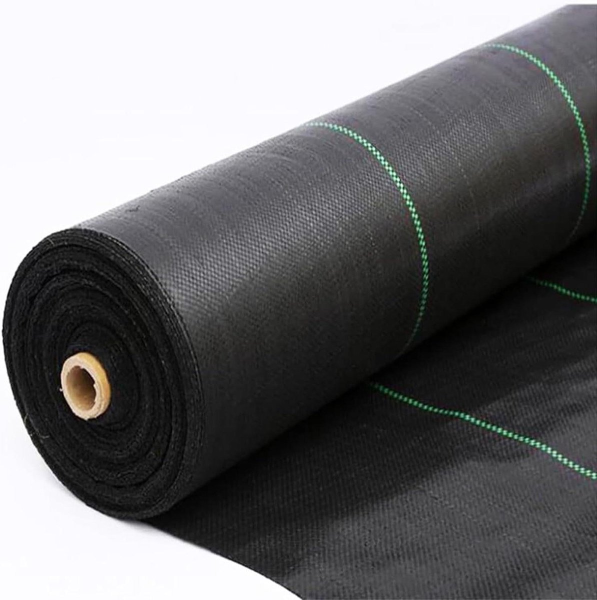 Onkruidbarrière Landschapsstof - Onkruidblokkerende Mat Tuin - Tuinonderhoud Vereenvoudigen - UV-bestendig en Ademend - 120 x 3000 cm - Zwart
