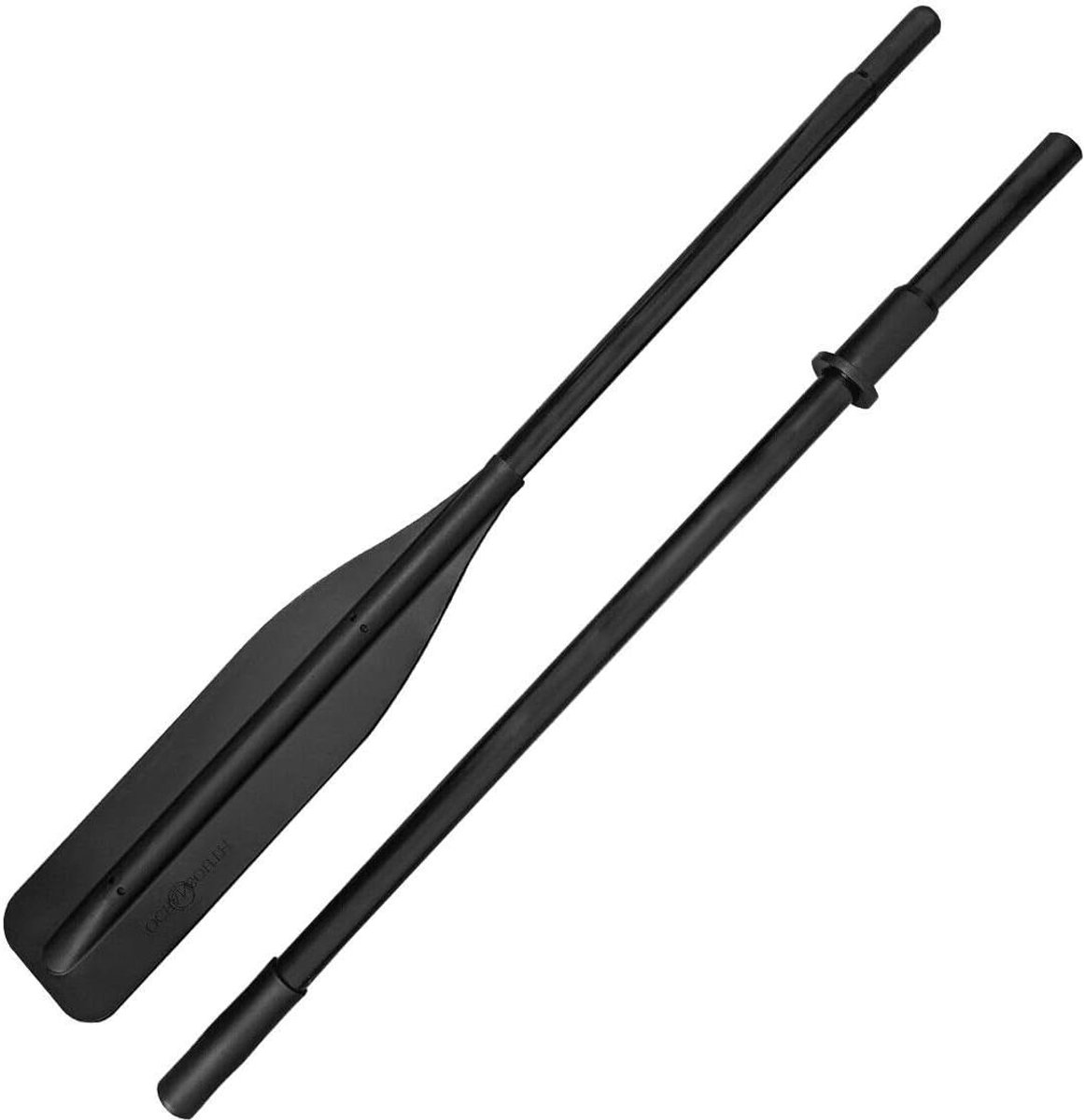 Roeiriemen Aluminium - Split Shaft Oars - Noodsituatie Boot - 2-delig Ontwerp - 185 cm - Zilver