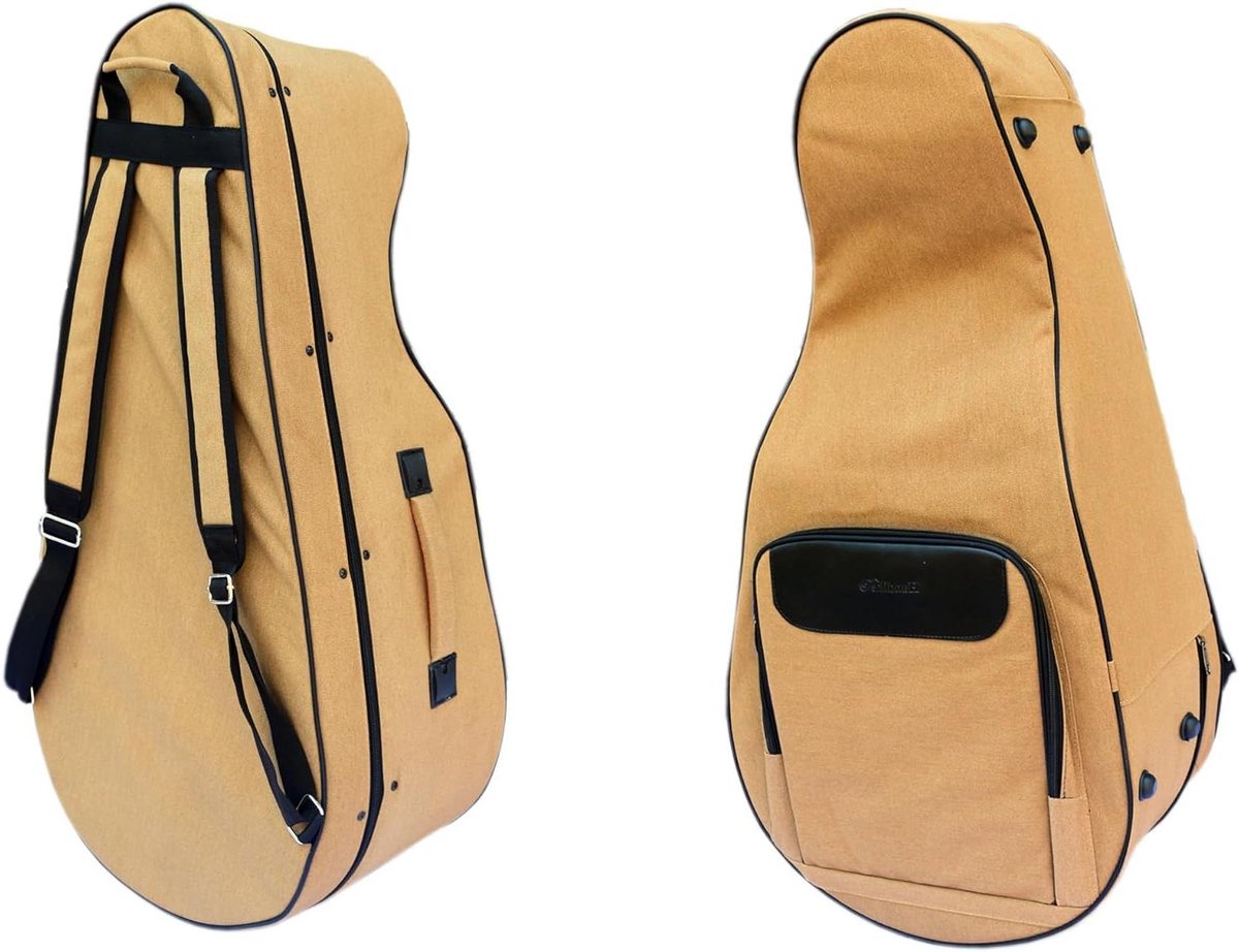 Oud Hard Case - Oed Tas - Bescherm Instrument - Waterdicht Polyester - 85cm Binnenlengte - Blauw