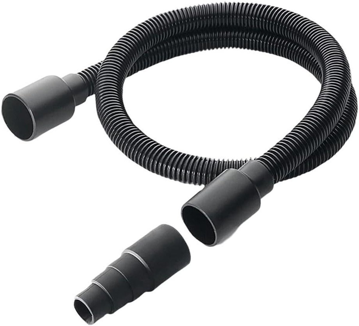 Universele Afzuigslang 1m met Adapter voor Elektrisch Gereedschap en Stofzuiger