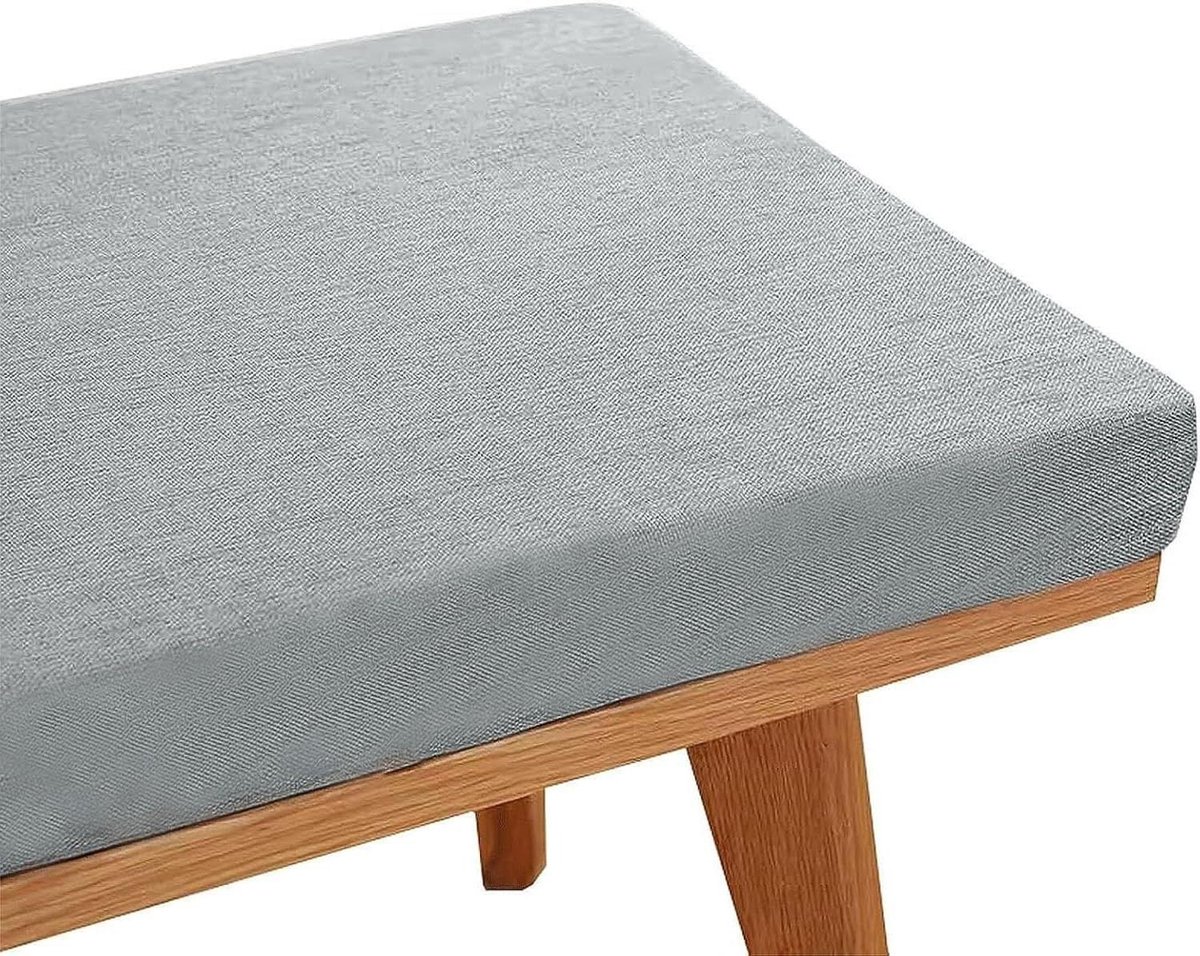 Bankkussen Buiten - Tuinzitkussen Bank - Comfortabel Zitten - 5cm Dik Zitvlak - 200x40x5cm - E