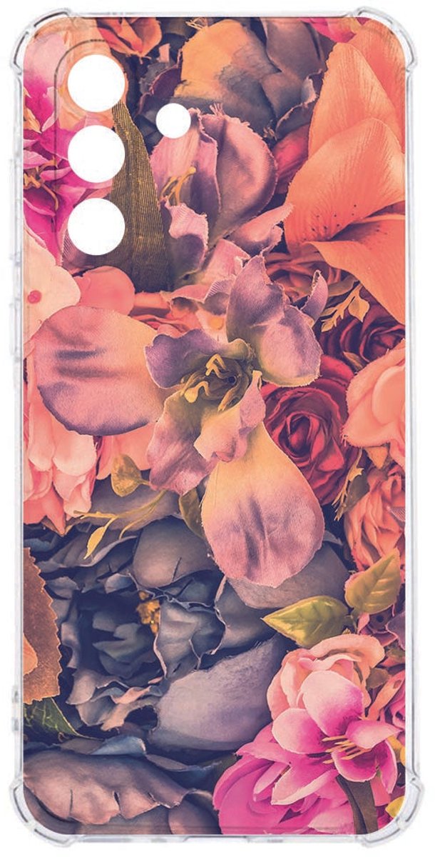 Samsung Galaxy A26 Softcase Bosje Bloemen Schokbestendig