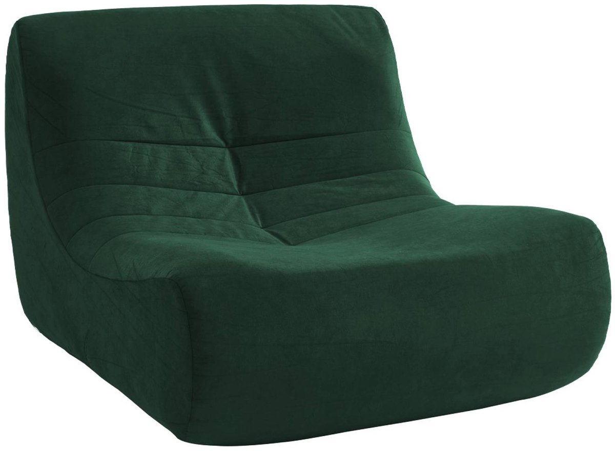 sweeek Waterafstotend velours fauteuil 1 zitplaats - sokol Groen