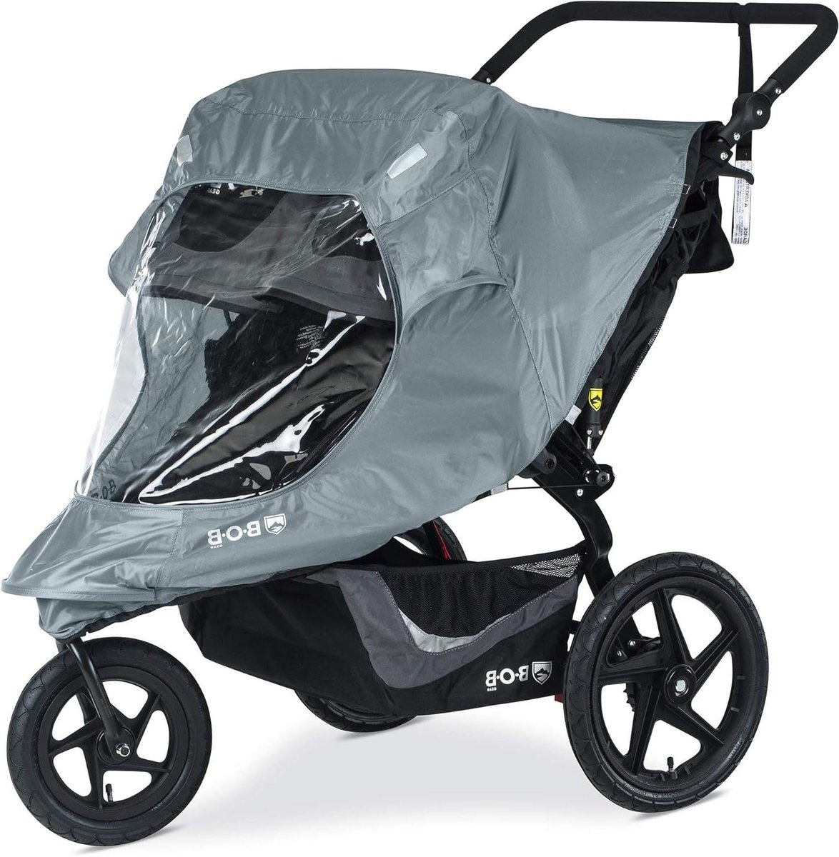 Kinderwagen Weerscherm - Regenhoes Kinderwagen - Bescherming Tegen Weer - Waterafstotend Design - 61 x 229 x 51 cm - Transparant