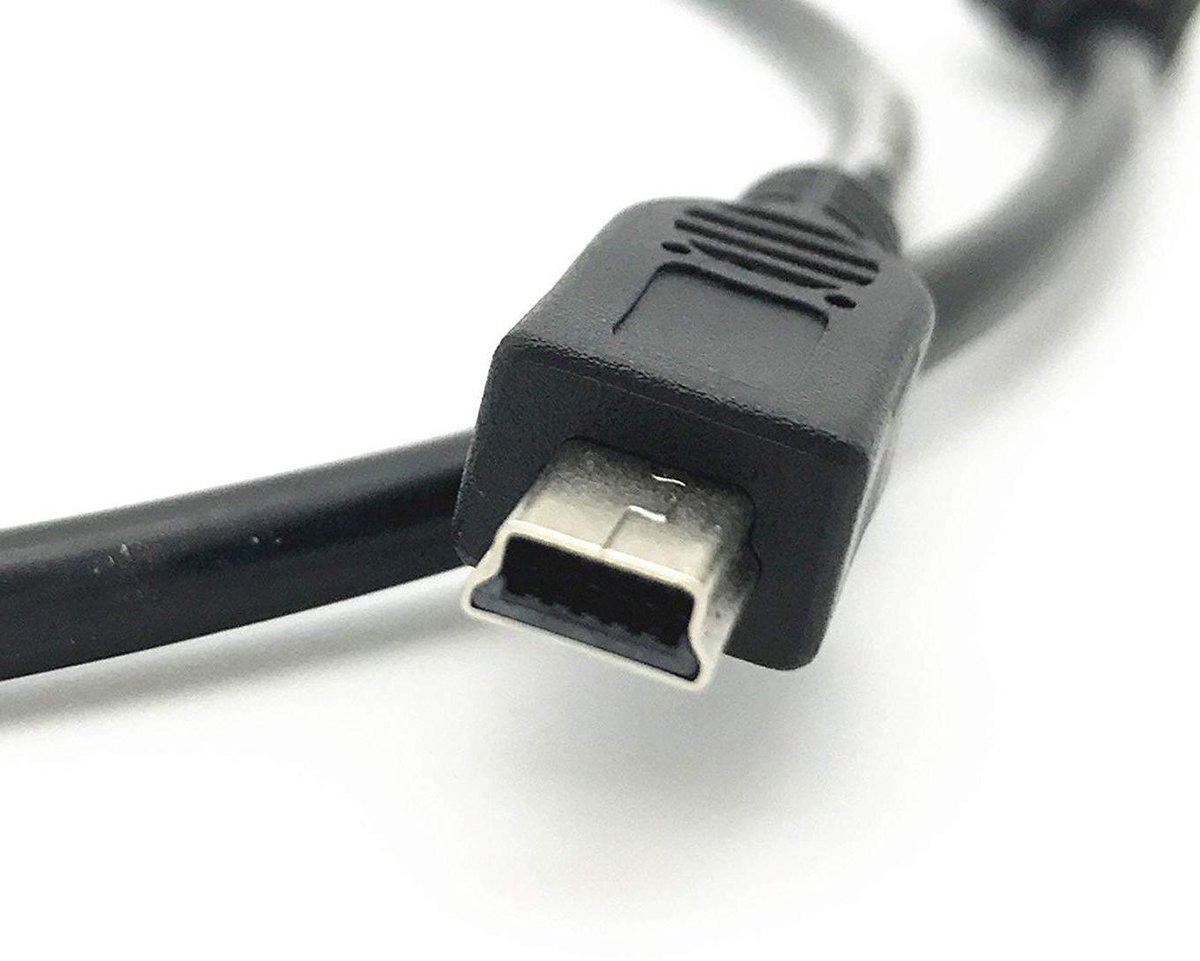 Leap Frog Kabel - Mini USB Kabel - Apparaten Opladen - Plug and Play - 1 meter - Zwart
