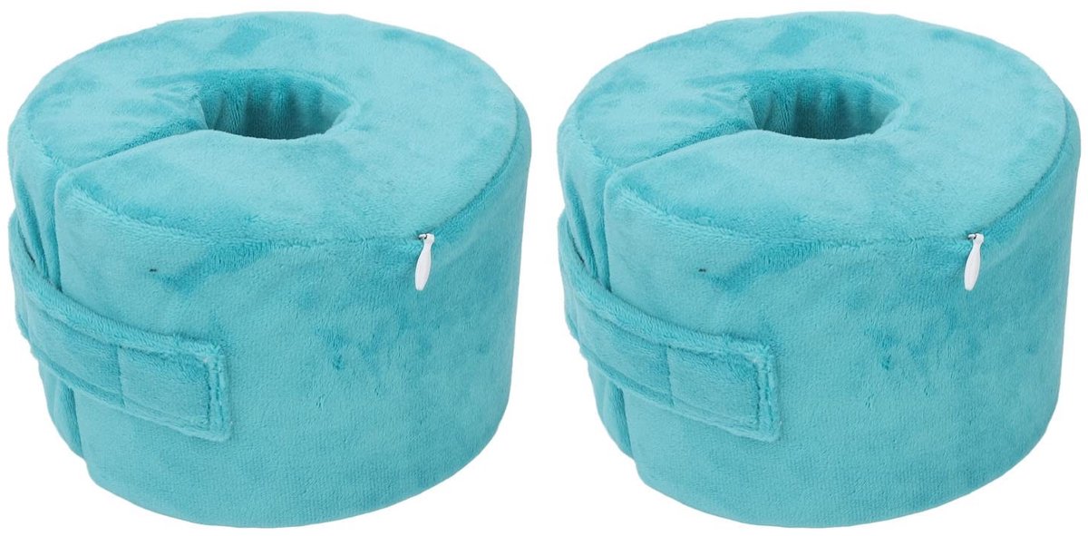 Dailygoody - Foot Elevation Pillow - Ergonomisch voetsteunkussen - 2 Stuks - Schuim enkelkussen - Verbeterde bloedsomloop - Geschikt voor herstel en s...