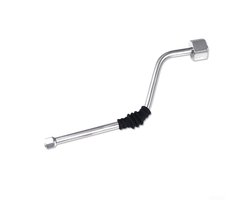 aladdien - Roestvrijstalen stoomstang - Melkopschuimer - Upgrade onderdelen - 6 mm diameter - Stoomwand - Geschikt voor DeLonghi espressomachines - ..