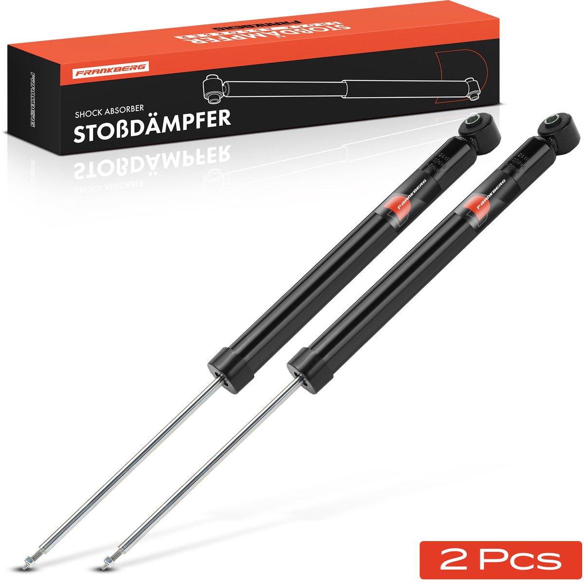 Frankberg 2x Demper Achteras voor FORD
