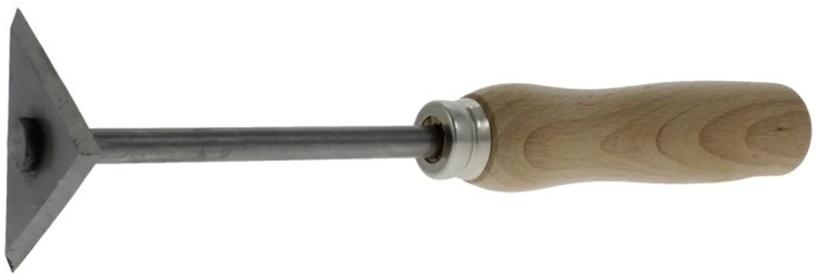 Verfschraper Driehoek 6cm