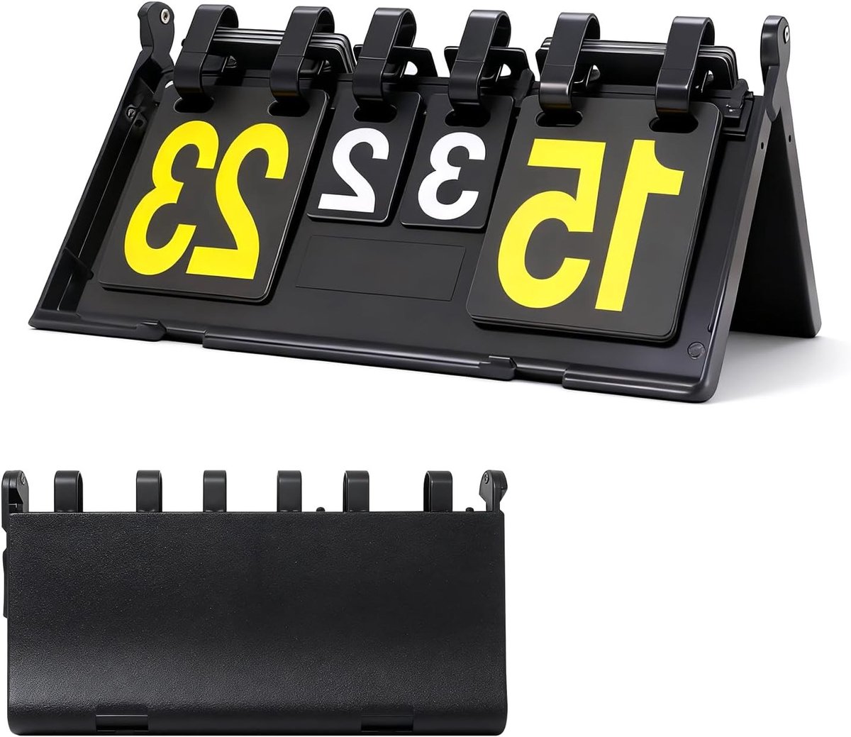 Draagbaar digitaal scorebord met 4 cijfers, ideaal voor sportevenementen en spellen, waterdicht en gebruiksvriendelijk