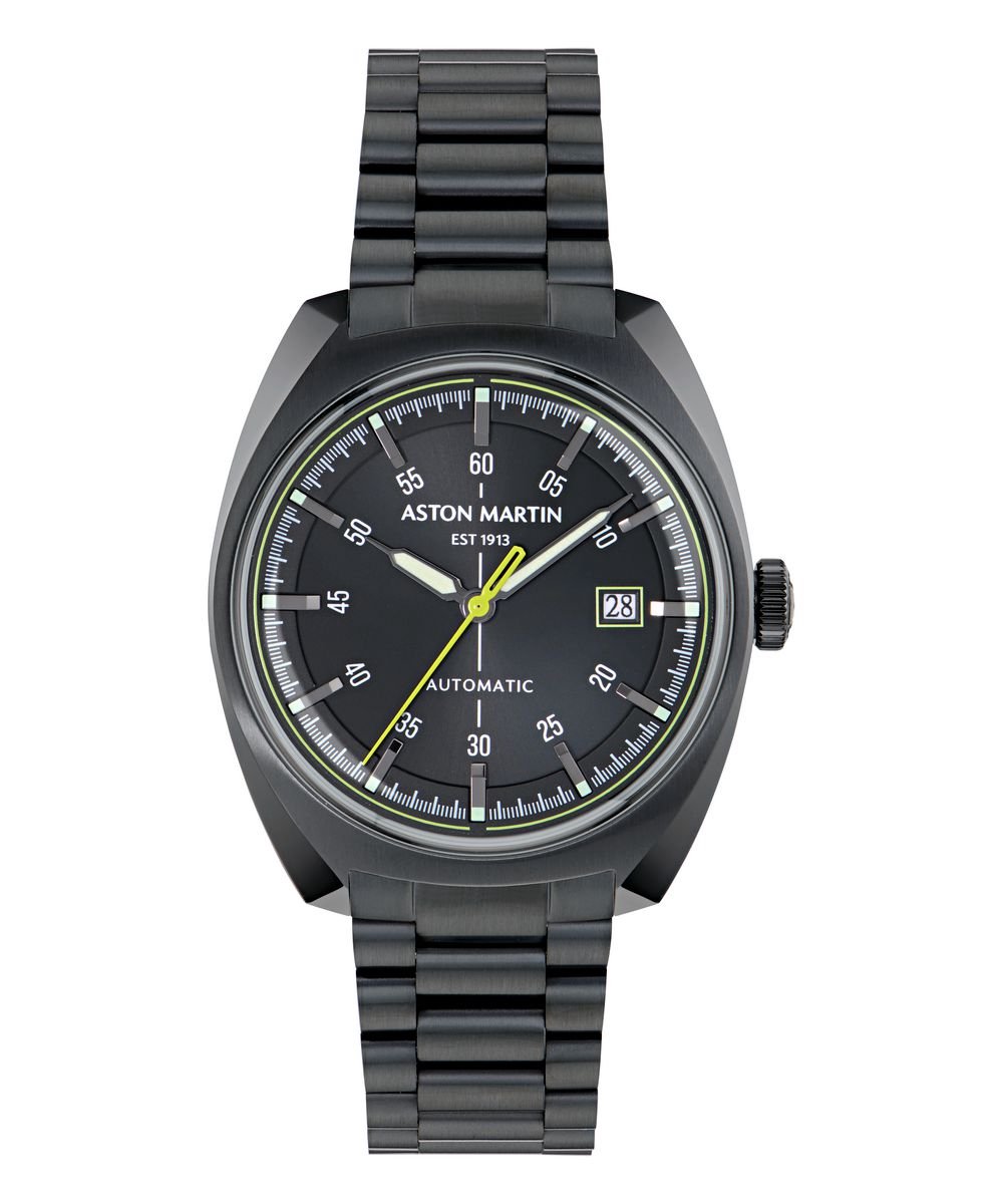 Aston Martin Timeless TS2 MTTS2S601 Horloge - Staal - Zwart - Ø 41 mm
