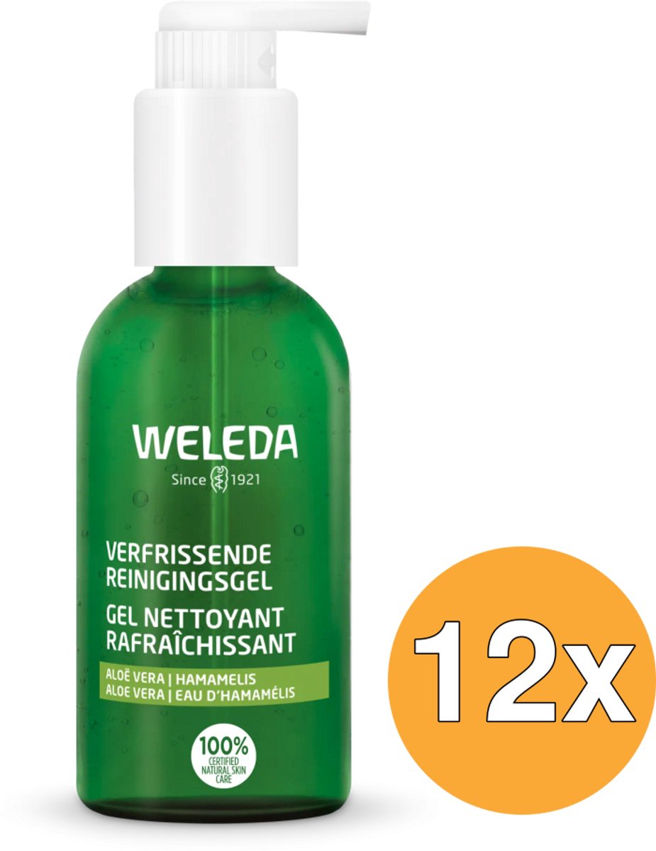 12x WELEDA Reinigingsgel verfrissend (150 ml)