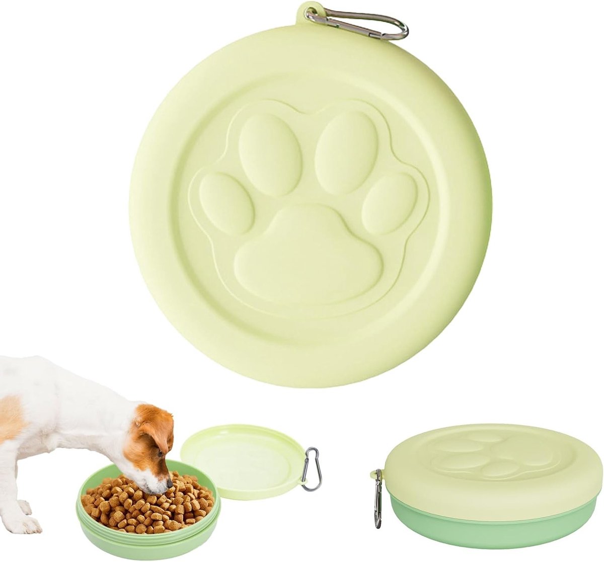 Honden Trainingsvoer Tas, Plastic Snack Tas, Ideaal voor Training en Wandelen, Makkelijk Schoon te Maken, Met Rits, Compact Formaat, Handige Hondenaccessoires