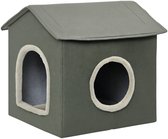 PawHut Katzenhaus mit weichem Kissen D30-630V00