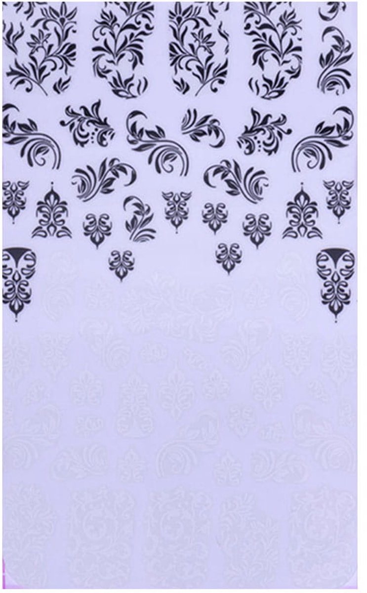 Allepaznokcie - Nagelstickers - Dunne Zelfklevend - F570 - Ornamenten