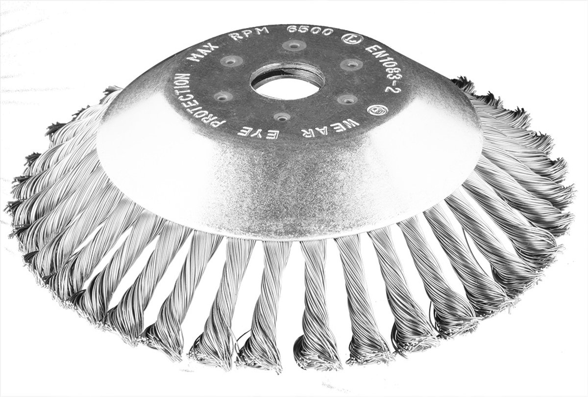 GRAPHITE - Tarcza Szczotkowa - 200x25,4 mm - Twarda - Druty Splątane