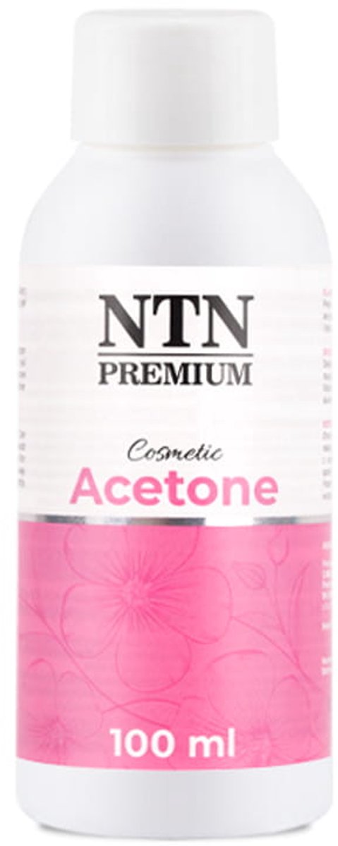 NTN Premium - Kosmetische Aceton - 100ml - Voor Hybride Lakverwijdering