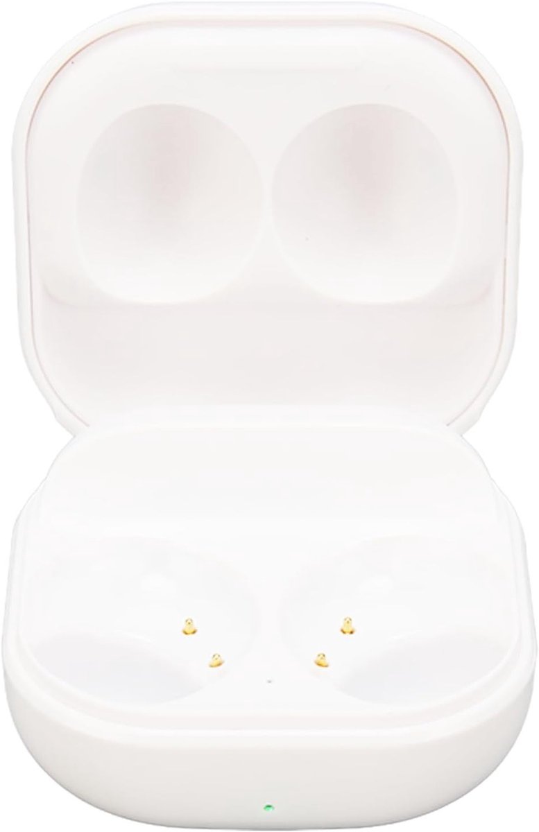 Oplaadcase voor Bluetooth Earbuds, Vervangende Oplaadcase voor Galaxy Buds 2, Draadloze Oplader, Geschikt voor SM-R177, Wit