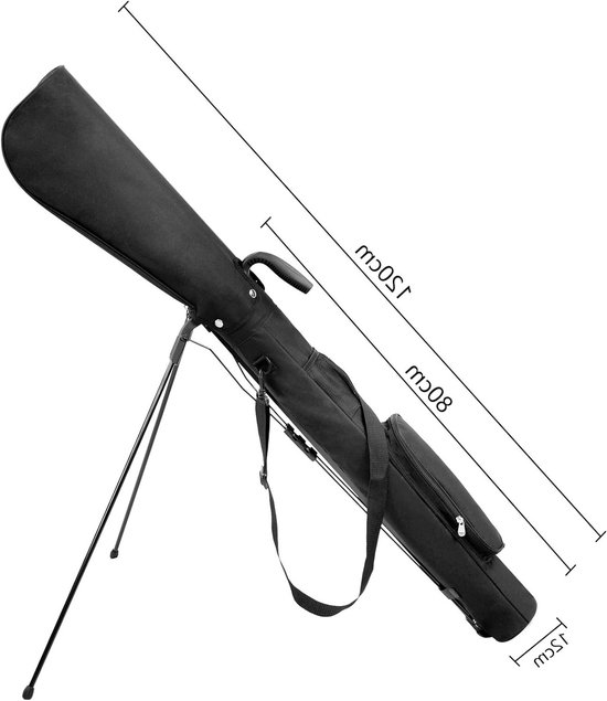 Kleine golf tas met racketvak, lichtgewicht ontwerp, lage zwaartepunt, ruime opslagcapaciteit en cilindervormige vormgeving voor optimale functionaliteit. — afbeelding 5